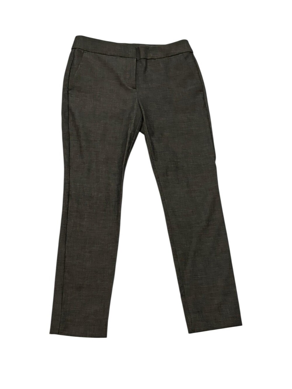 LOFT Marisa Slim Ankle Pants Gray Women's Size 6
